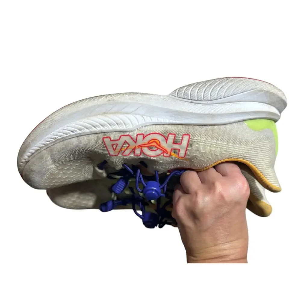 Hoka One One Mach 6 Athletic Sneakers Men's 7.5B Multicolor Cushioned Low Top